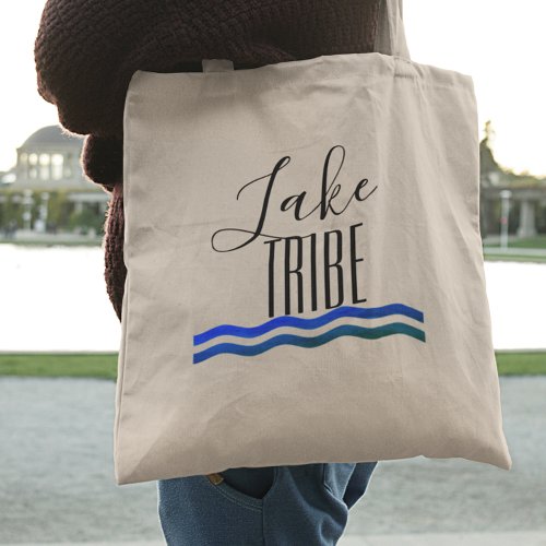 Lake Tribe Girls Trip Bachelorette Vacation Boat Tote Bag