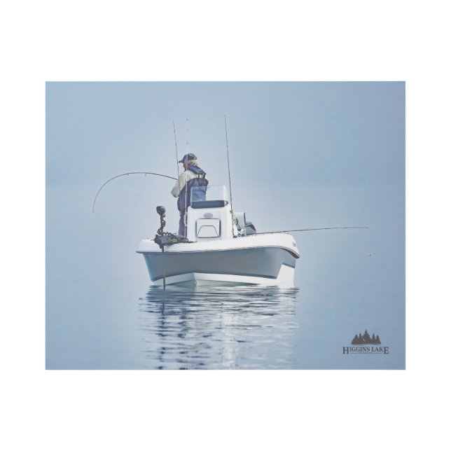 Lake Trout in Fog Gallery Wrap (Front)