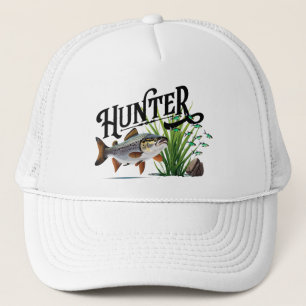 Lake Trout on the Hunt Trucker Hat