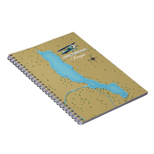 Lake Turkana Kenya Notebook (Right Side)