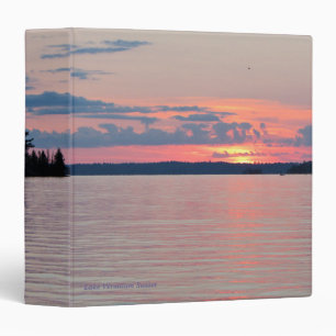 Lake Vermilion Sunset Binder