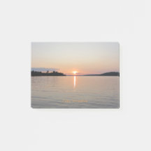 Lake Vermilion Sunset Blue Pink
