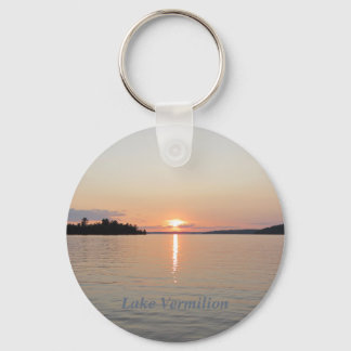 Lake Vermilion Sunset Keychain