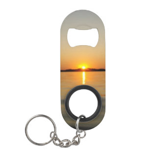 Lake Vermilion Volcanic Sunset Keychain Bottle Opener