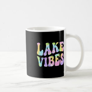 Lake Vibes Funny Fishing Boating Sailing Women Gir Coffee Mug