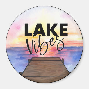 Lake Vibes Magnet