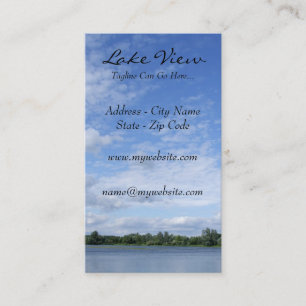 Lake View Business Cards