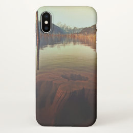 Lake View Custom iPhone X Matte Case