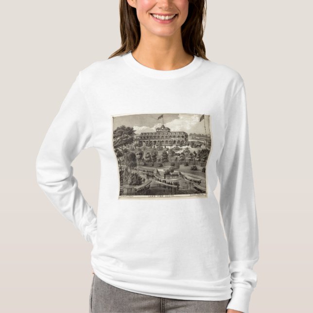 Lake View House in Asbury Park, NJ T-Shirt (Front)
