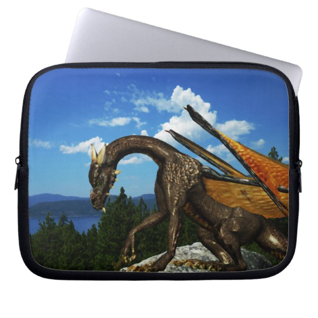 Lake View Laptop Sleeve (Front)