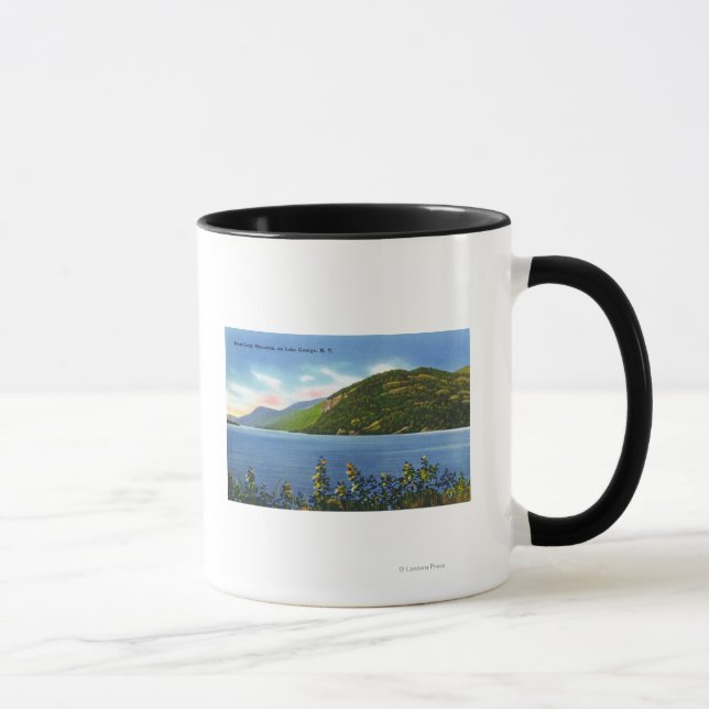 Lake View of Deers Leap Mountain Mug (Right)