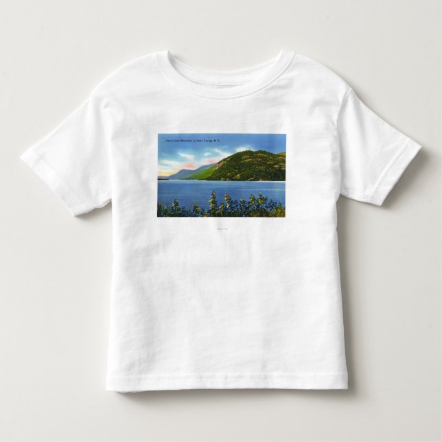 Lake View of Deers Leap Mountain Toddler T-shirt (Front)