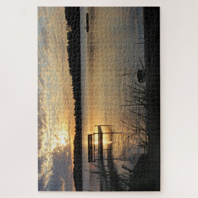 Lake View Puzzle (Vertical)