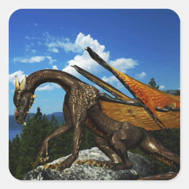 Lake View Sticker (Front)