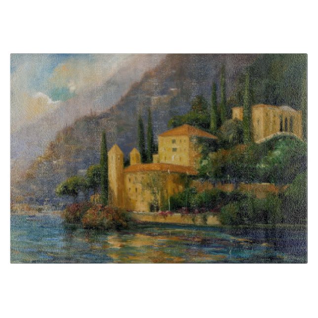 Lake Villa Cutting Board (Front)