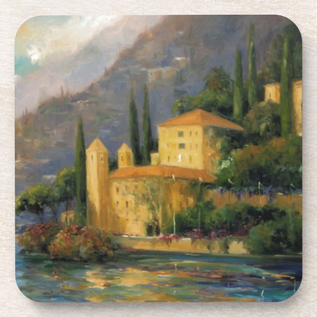 Lake Villa Drink Coaster (Front)