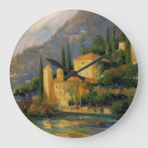 Lake Villa Large Clock