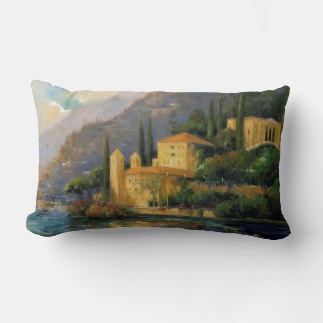 Lake Villa Lumbar Pillow (Front)
