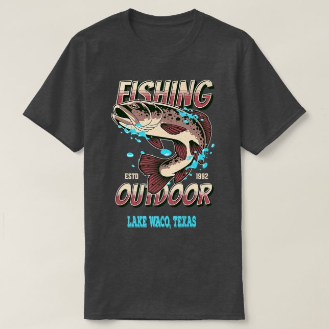 Lake Waco, Teas Top 100 Bass Fishing Lakes Premium (Design Front)