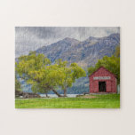 Lake Wakatipu Landscape Glenorchy New Zealand Jigsaw Puzzle<br><div class="desc">This travel themed jigsaw puzzles features the beautiful scenery of Glenorchy in New Zealand #Glenorchy #jigsawpuzzle #stockingstuffers #nature</div>