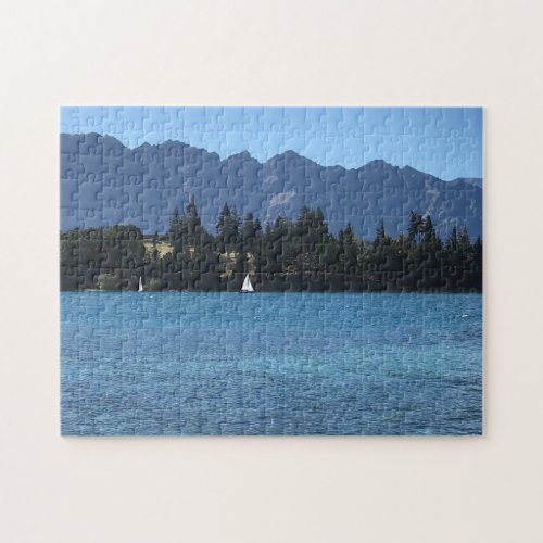 Lake Wakatipu New Zealand Jigsaw Puzzle