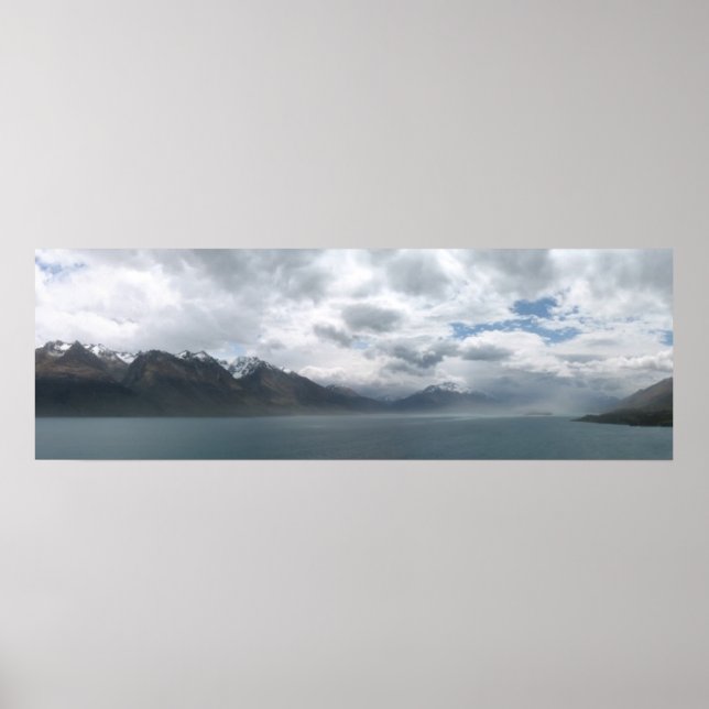Lake Wakatipu, New Zealand Poster (Front)