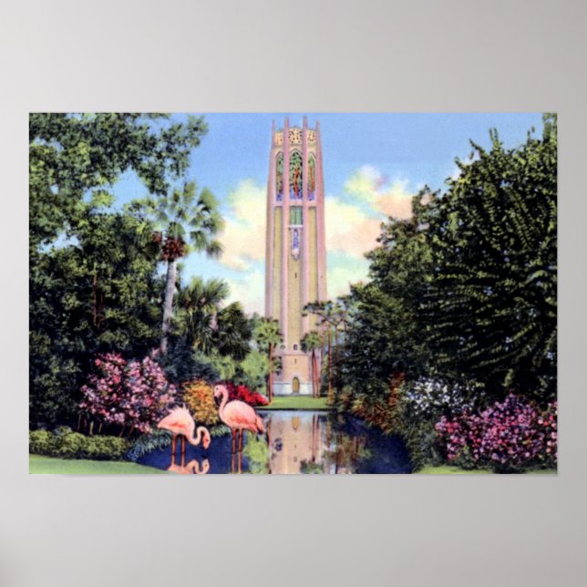 Lake Wales Florida Bok Singing Tower Poster (Front)