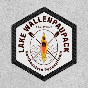 Lake Wallenpaupack Pennsylvania Kayaking Fishing Patch