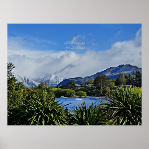 Lake Wanaka Otago New Zealand Poster