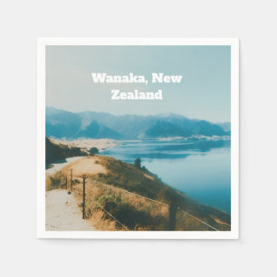 Lake Wanaka, South Island, New Zealand Napkins