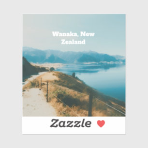 Lake Wanaka, South Island, New Zealand Sticker