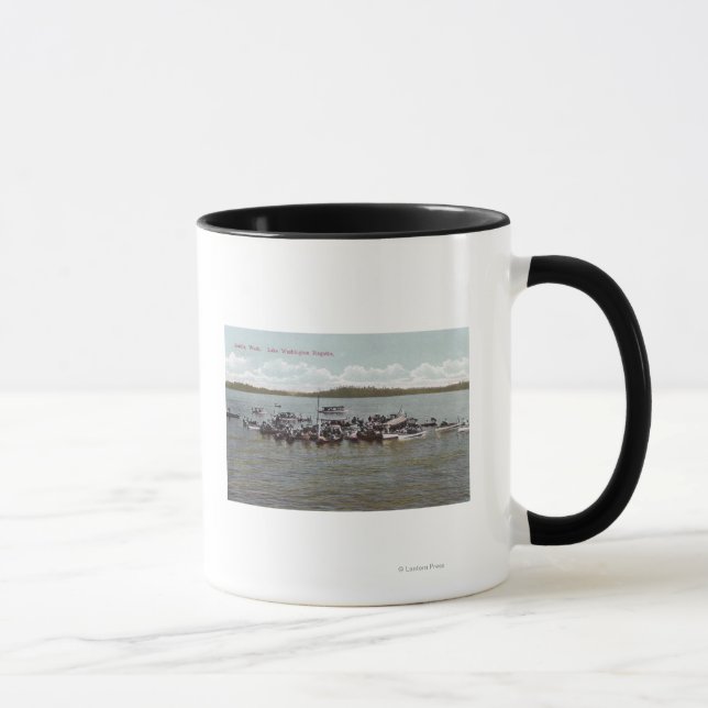 Lake Washington Regatta Scene Mug (Right)
