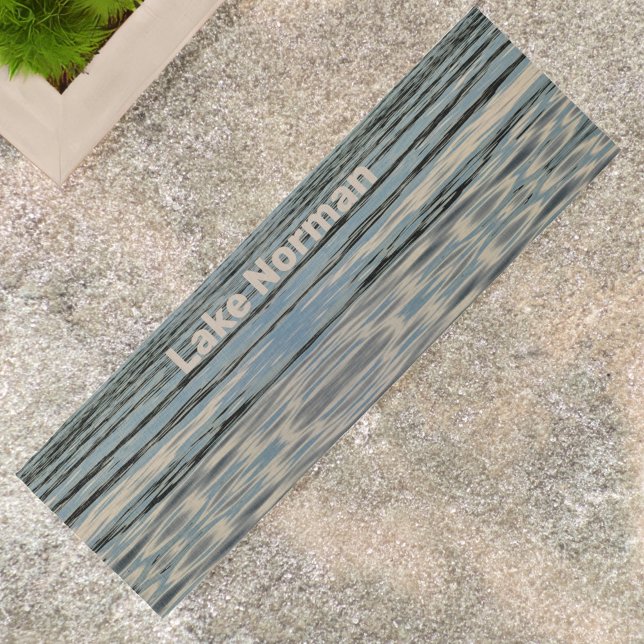 Lake Water Blue Beige  Outdoor Rug (Creator Uploaded)