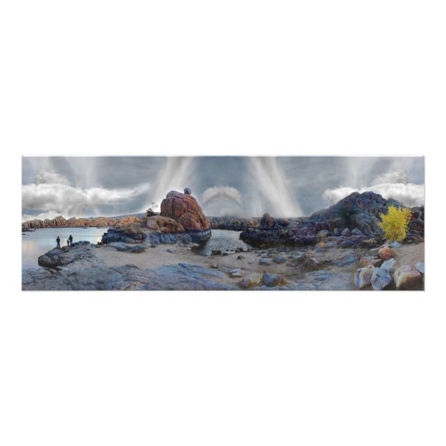 Lake Watson Mindscape - Prescott, Arizona Dells Photo Print (Front)