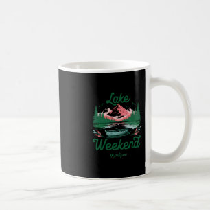 Lake Weekend Vacation Trip Madison Wisconsin Coffee Mug