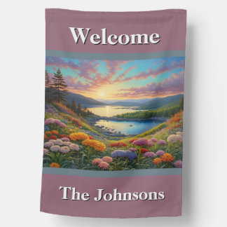 Lake Welcome House Flag