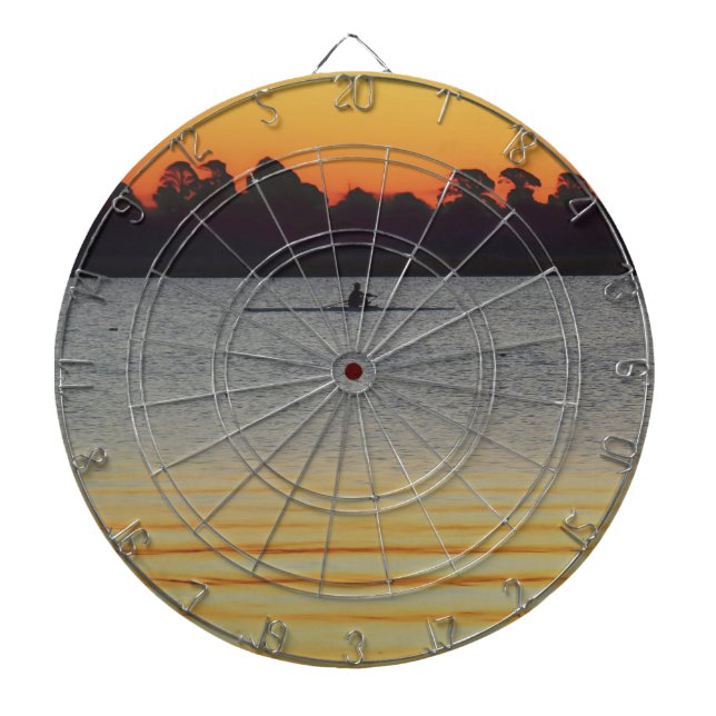Lake Wendouree Calm Before Nightfall Dart Board (Front)