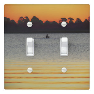 Lake Wendouree Calm Before Nightfall Light Switch Cover