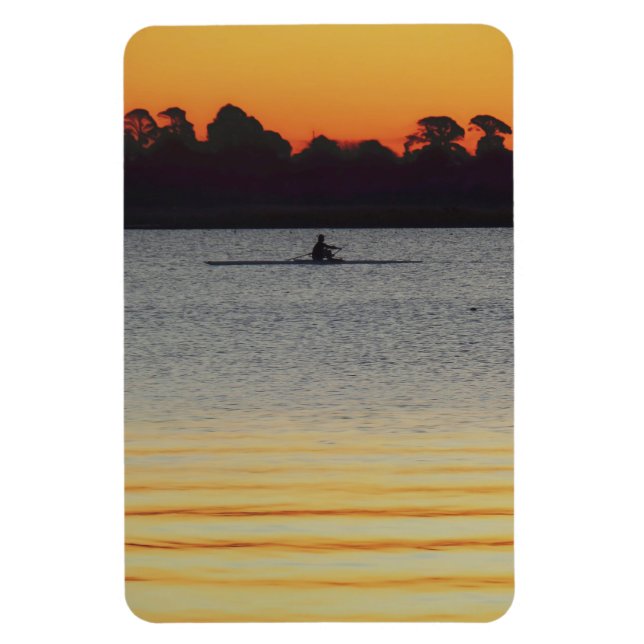 Lake Wendouree Calm Before Nightfall Magnet (Vertical)