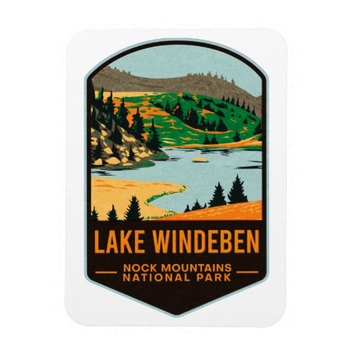 Lake Windeben Nock Mountains National Park Magnet
