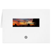 Lake Winnebago Sunset Any Occasion Card (Back Horizontal)
