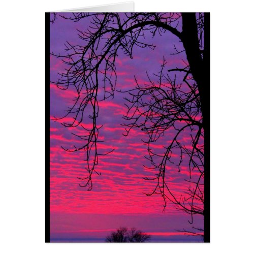 Lake Winnebago Sunset Any Occasion Card