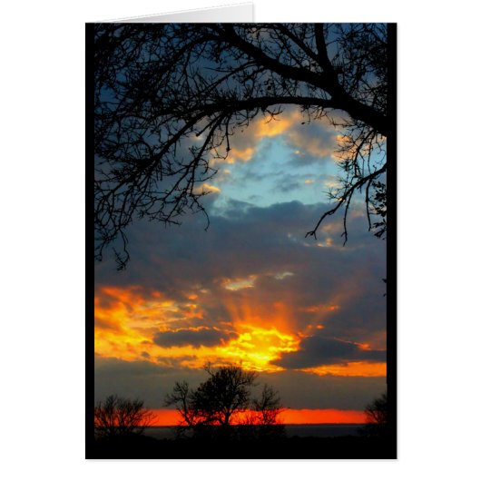 Lake Winnebago Sunset Card (Front)
