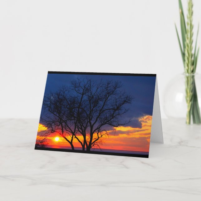 Lake Winnebago Thinking Of You Card (Front)