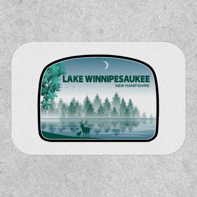 Lake Winnipesaukee New Hampshire Deer Patch (Front)