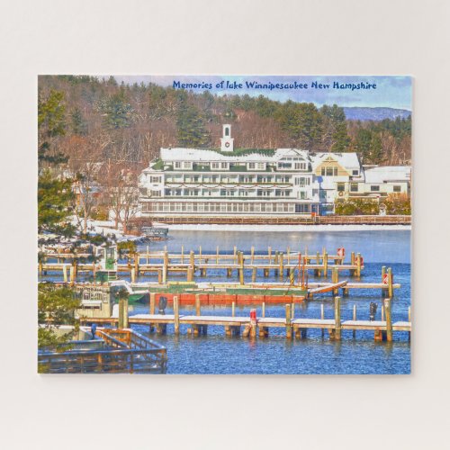 Lake Winnipesaukee New Hampshire Jigsaw Puzzle