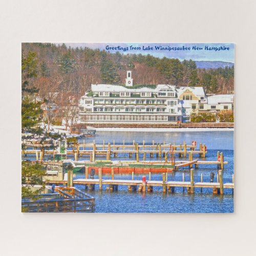 Lake Winnipesaukee New Hampshire Jigsaw Puzzle