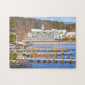 Lake Winnipesaukee New Hampshire. Jigsaw Puzzle