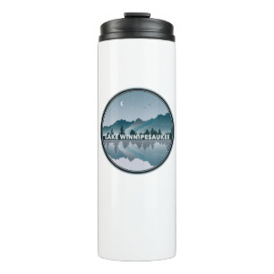 Lake Winnipesaukee New Hampshire Reflection Thermal Tumbler
