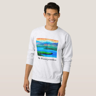 Lake Winnipesaukee Sweatshirt, painting, art,  Swe Sweatshirt